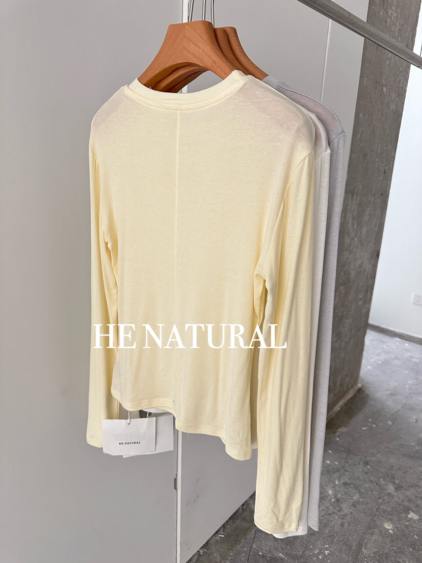 Chic Women's Spring U-Neck Slogan Print Long Sleeve T-Shirt - Lazy Style Casual Top